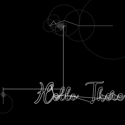 Fourier Transform drawing